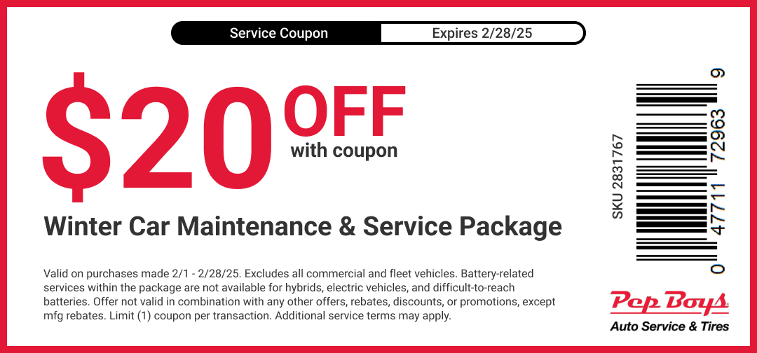 Auto Repair, Car Maintenance &amp; Tire Services | Pep Boys