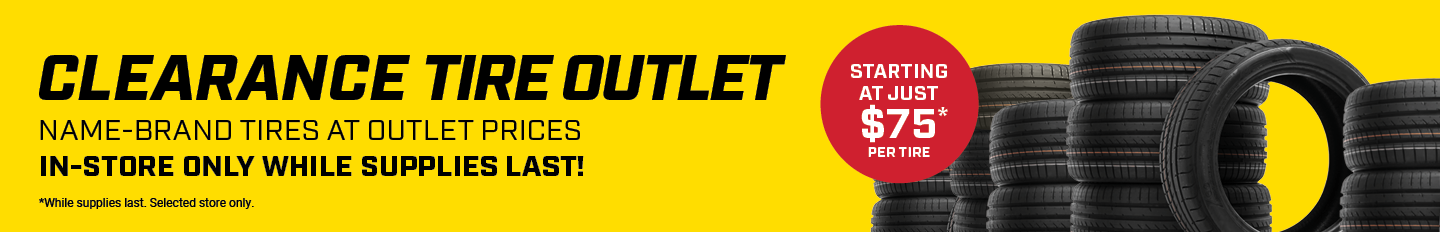 Tire Clearance Outlet