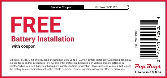 Coupons for Oil Changes, Tires, Brakes &amp; More