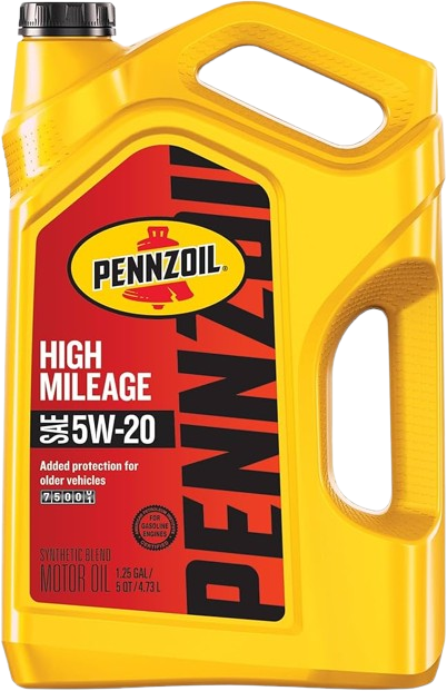 Pennzoil High-Mileage Synthetic Blend Oil